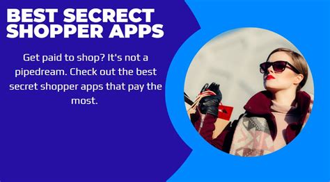 best mystery shopper apps.